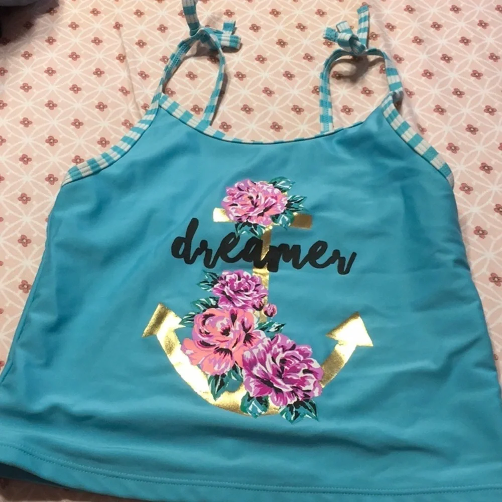 Xhilaration GUC 2piece swimsuit size 6/6X